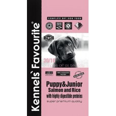 Puppy & Junior Salmon and Rice DOG Kennels`Favourite